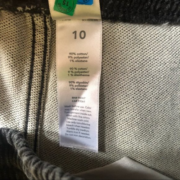 3 for $20❤️OshKosh B’Gosh charcoal grey boys sweatshirt pants joggers bottoms 10 - Picture 8 of 8